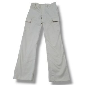 Gap Pants Size 1 W29" x L30" Straight Leg Pants Cargo Pants Stretch Casual Cream
